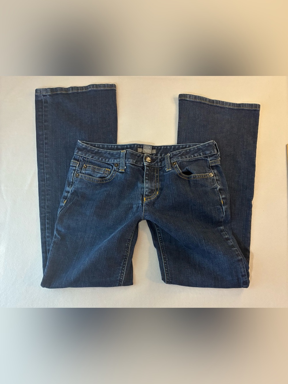 Ann Taylor lowrise Dark Blue Bootcut Jeans size 6
